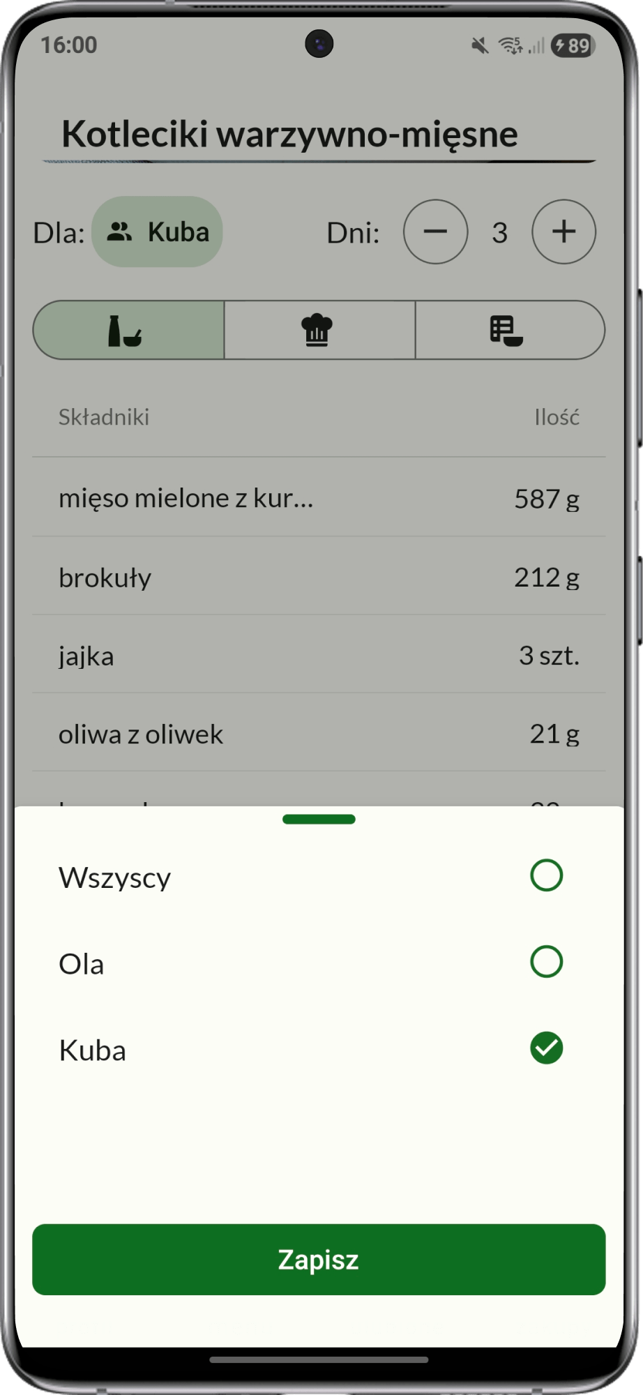 Elastyczność gotowania