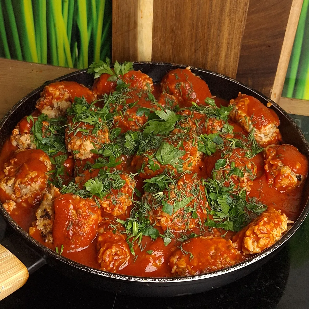 Przykładowy posiłek z aplikacji Cebulko – plan podstawowy